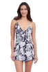 Gottex Profile By Gottex Malaya Surplice Ruffle Swimdress